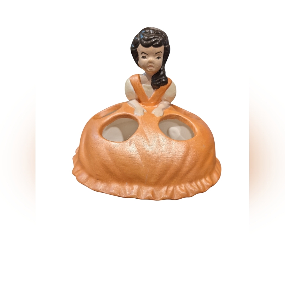Vintage Ceramic Lipstick Holder